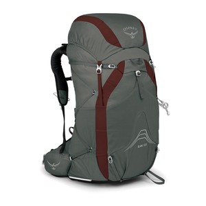 Osprey Eja 58 - Cloud Grey - Women XS/S - lichtgewicht rugzak (huur) Osprey Eja 58 - Cloud Grey - Women XS/S - lichtgewicht rugzak (huur)