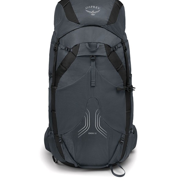 Osprey Exos 58 Tungsten Grey L / XL - lichtgewicht rugzak - Lichtgrijs Osprey Exos 58 Tungsten Grey L / XL - lichtgewicht rugzak - Lichtgrijs