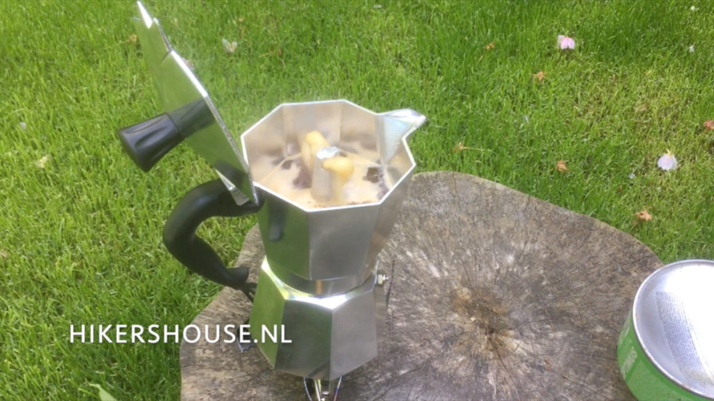 Koffie voor hikers - Percolator